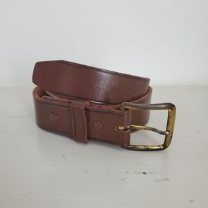 23-26" Tallow Tanned Steerhide Leather Belt